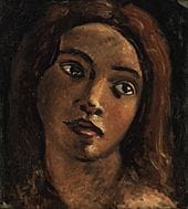 André DERAIN, «Tête de jeune femme», 
óleo sobre l