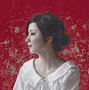 OYA Hideo, Réflexions de juillet, 
2024, huile et 