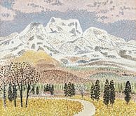 TAKADA Makoto, Début de printemps au mont Myoko, 
