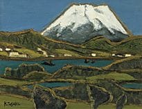 TASAKI Hirosuke, Le mont Fuji et Hakone sous un ci