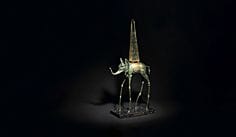 Salvador DALI, Eléphant spatial, 
1980, bronze, pl