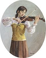 IKEDA Seimei, Sérénade (fenêtre ronde), 
2007, hui