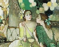 IMAI Sachiko, « Deux femmes buvant du champagne »,