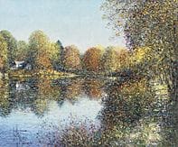 Guy DESSAPT, «Reflets d'automne», 
1993, óleo sobr
