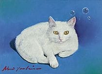 YASHIRO Aki, Uno-tan, 
huile sur toile, format F4 
