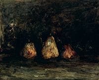 FUJISAKI Takatoshi, Poire, 
huile sur toile, forma