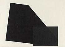 Joel SHAPIRO, Work, 
1981, screenprint, sheet size