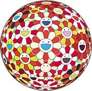 MURAKAMI Takashi, Flowerball-Goldfish Colors(3D), 