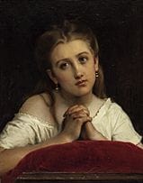 Leon-Bazille PERRAULT, «Les prières», 
1870, óleo 