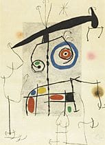 Joan MIRO, L'Homme au balancier, 
DUPIN 507, 1969,