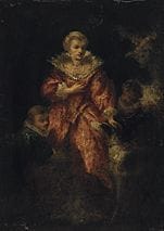 Narcisse Virgile DIAZ DE LA PENA, La Châtelaine, 
