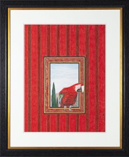 JEAN-LUC CHILLOUX 
Pappagallo alla finestra 
Paste