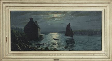 Michel Hernandez (1894-1977)
Paesaggio marino al c