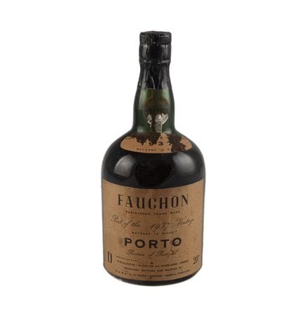 1 botella de Oporto Fauchon Vintage, 1937, 
etique