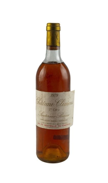 1 botella de Sauternes-Barsac 1er cru, Château Cli