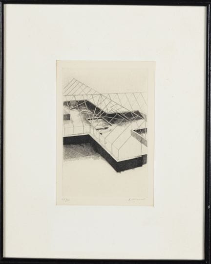Bernard MONINOT (1949)
"Vista esterna di una serra