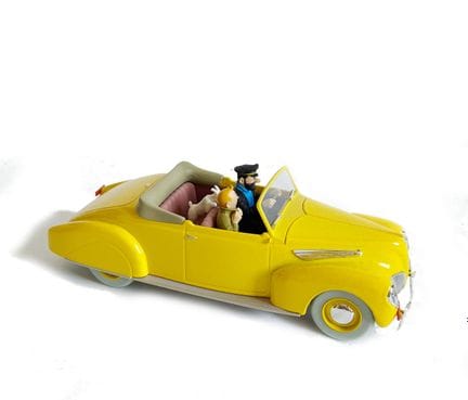 HERGÉ - MOULINSART 
Modellino in plastica dell'aut