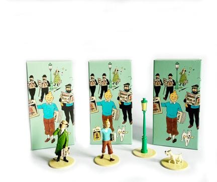 HERGE - Collezione "Leggete Tintin"
Set di figurin
