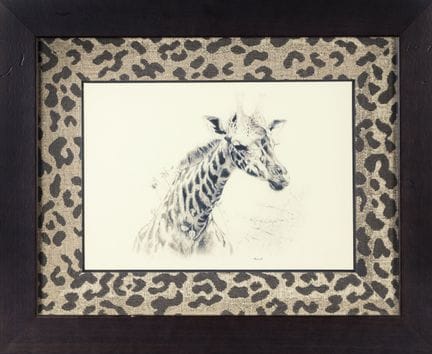"Leonessa e il suo cucciolo" e "Giraffa"
Due stamp