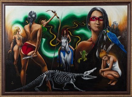Claude TERNOIS (XX-XXI secolo)
"Le Amazzoni" 
Acri