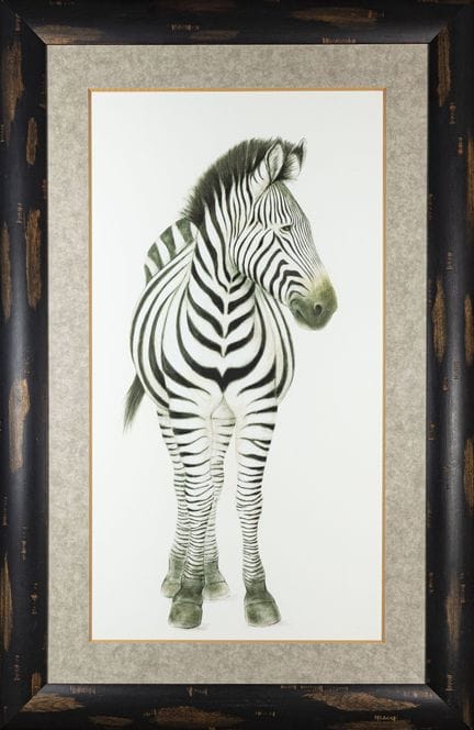 La Zebra
Stampa digitale 
Sotto vetro, bellissima 