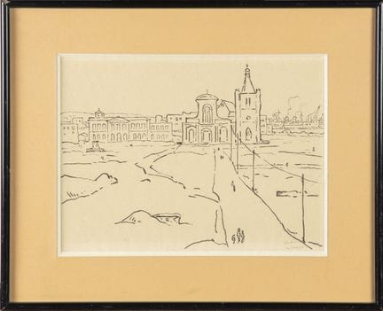 Gaston BALANDE (1880–1971)
Notre Dame du Havre wit