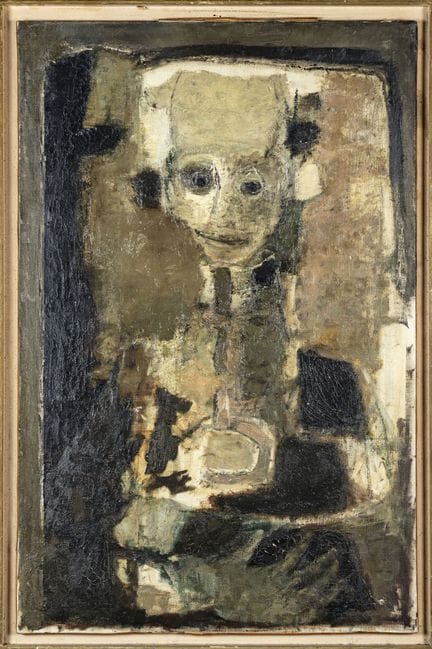 Paul RAMBIE (1919–2020)
Bust of a figure
Oil on ca