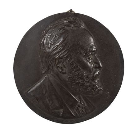 Jean BULIO (1827-1911)
Médaillon en bronze en bas-
