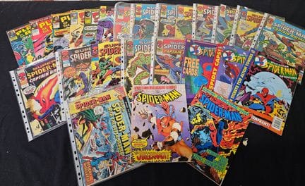 Collection de bandes dessinées Marvel vintage cons