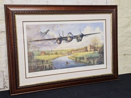 Bill Perring « Mosquito ! » : estampe d'aviation s