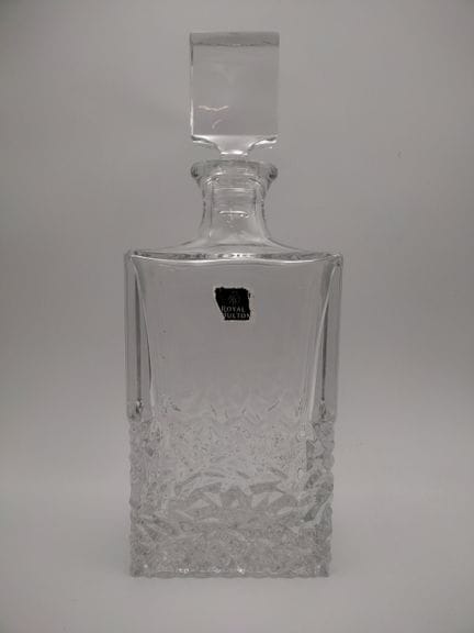 Royal Doulton Webb Corbett Style Crystal Square Sp