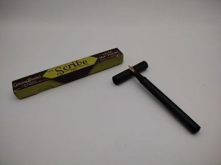 Stylo plume Conway Stewart Scribe n° 330, en caout