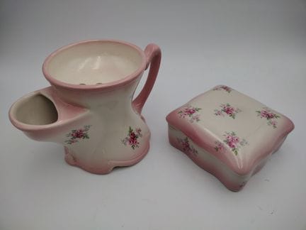 Set da bagno Blakeney Pottery con vaschetta da bar
