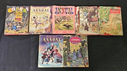 Collezione di sette annuali del *Daily Mail* per r