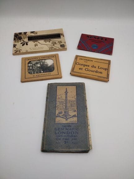 Collection Of Four Souvenir Photo Envelopes With L
