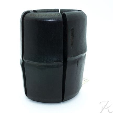 Bracciale Monumental Black Bamboo di MONIES, 1980-