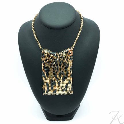 Ciondolo PACO RABANNE "Leopard Disco" L
Ciondolo a
