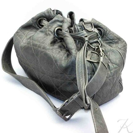 Borsa a secchiello DIOR by Galliano Cannage 2007 
