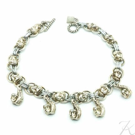 Collana in stile surrealista di Alexis LAHELLEC, 1