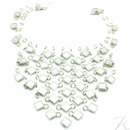 Collana "Wearable Art" di Paco RABANNE, collezione