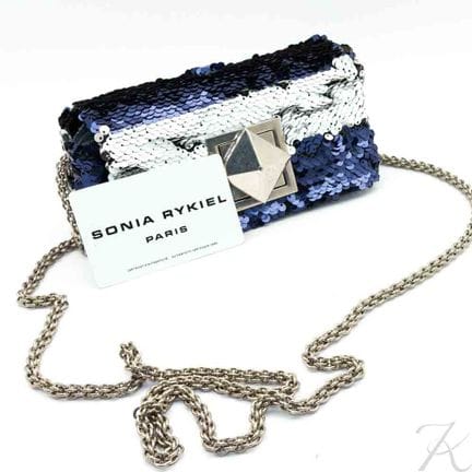 Borsa da sera con paillettes scintillanti Sonia RY