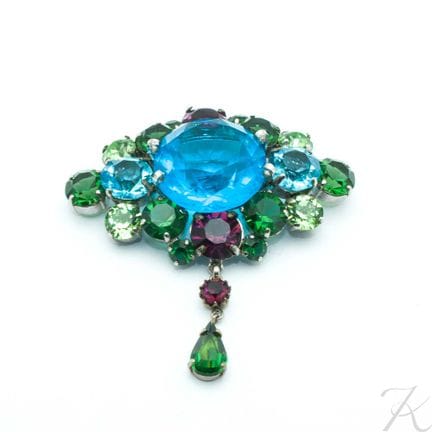 Christian DIOR „Divine Colors“-Brosche, 1960 
Eine