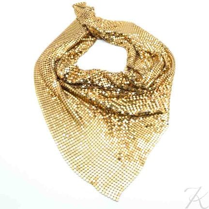 Collana "Disco Gold Age" di Paco RABANNE 
Pura mag