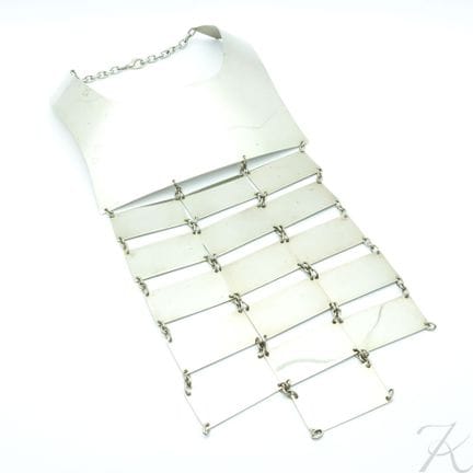 Spettacolare collana in stile Space Age, 1960 circ