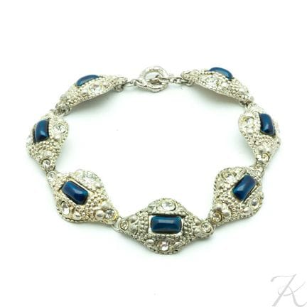 Collana Alexis Lahellec Vallauris blu navy degli a