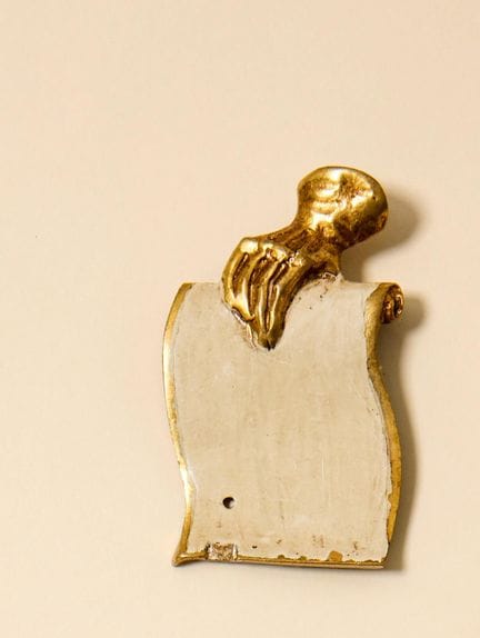 Line VAUTRIN (1913-1997)
Broche
Bronce dorado y es