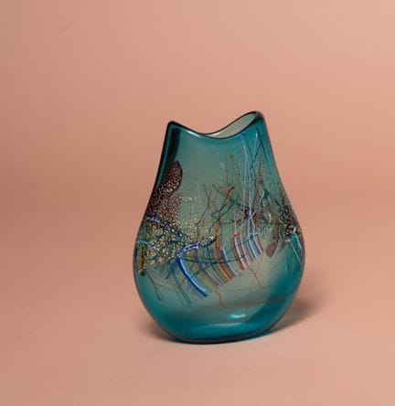 Claude MORIN (1932-2021)
Vaso
Vetro con inclusioni