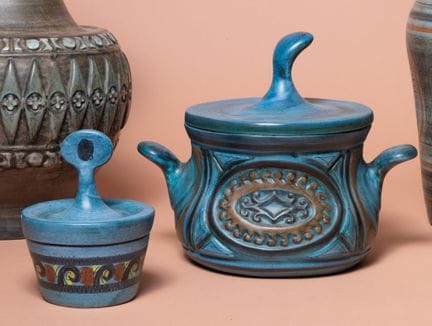 Jean DE LESPINASSE (1896–1979)
Two lidded boxes
Gl