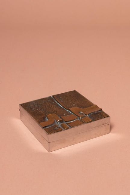 José Luis SANCHEZ (1926–2018)
Cigarette case
Bronz
