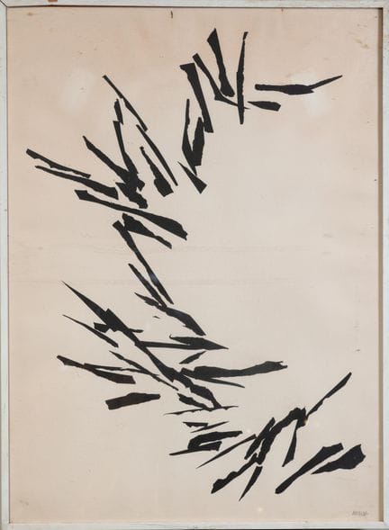 艾丽西亚·佩雷斯·佩纳尔巴（1913–1982）
《无题》，1975
羊皮纸石版画
铅笔签名并编号“